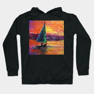 Sailing at Sunset Hoodie